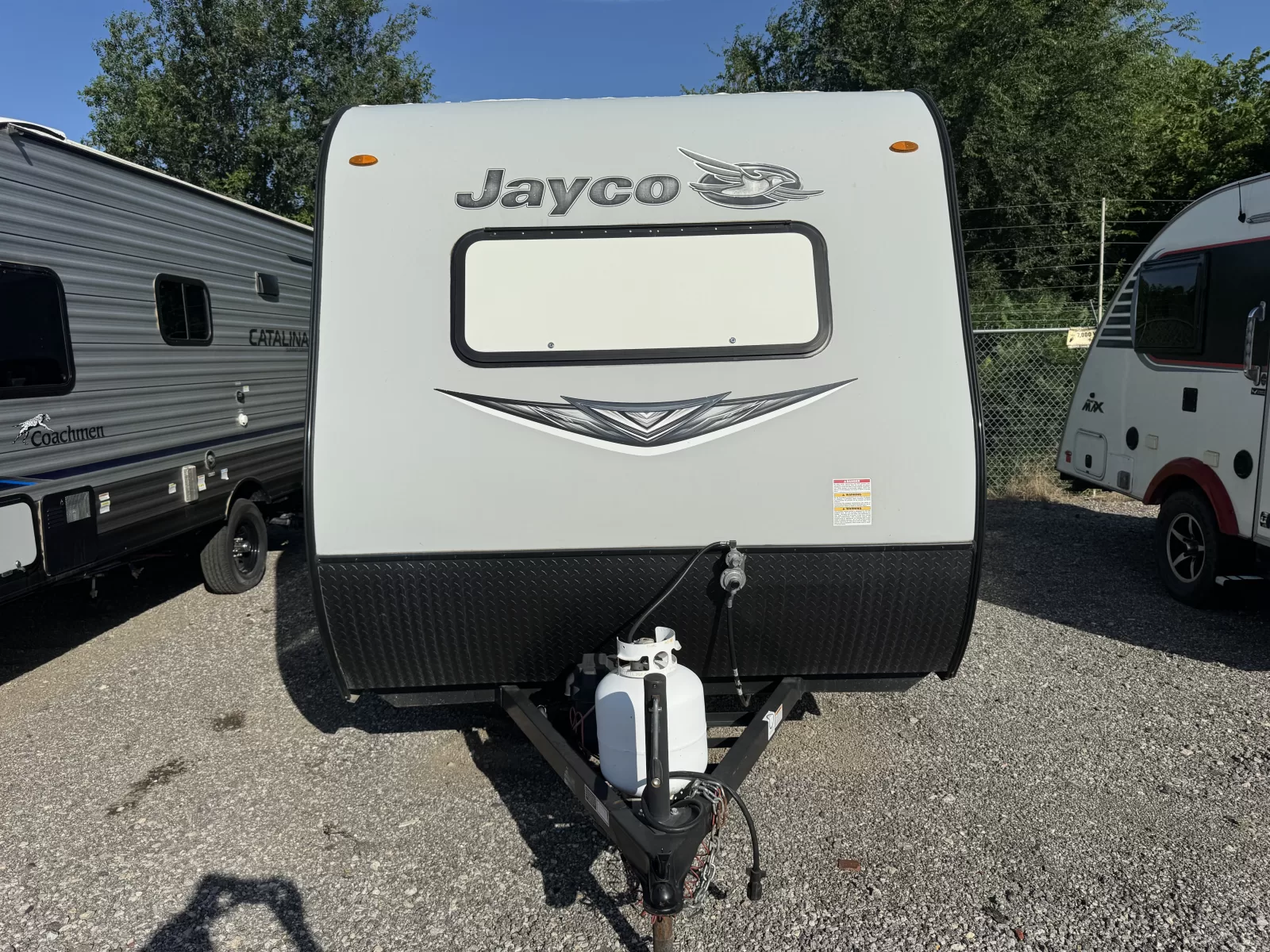 2021 Jayco Jay Flight SLX 7 travel trailer side profile available at Bell Camper Sales in Bartlesville, Oklahoma