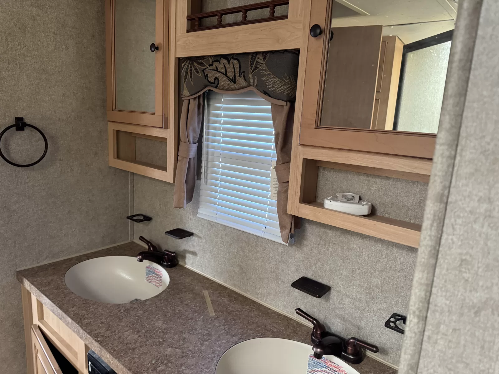 2012 Rockwood Signature Light 8319SS travel trailer living area available at Bell Camper Sales in Bartlesville, Oklahoma