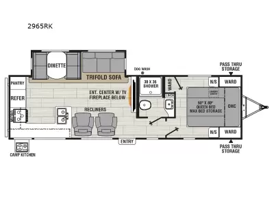 New 2026 Coachmen RV Northern Spirit Ultra Lite 2965RK — photo 2