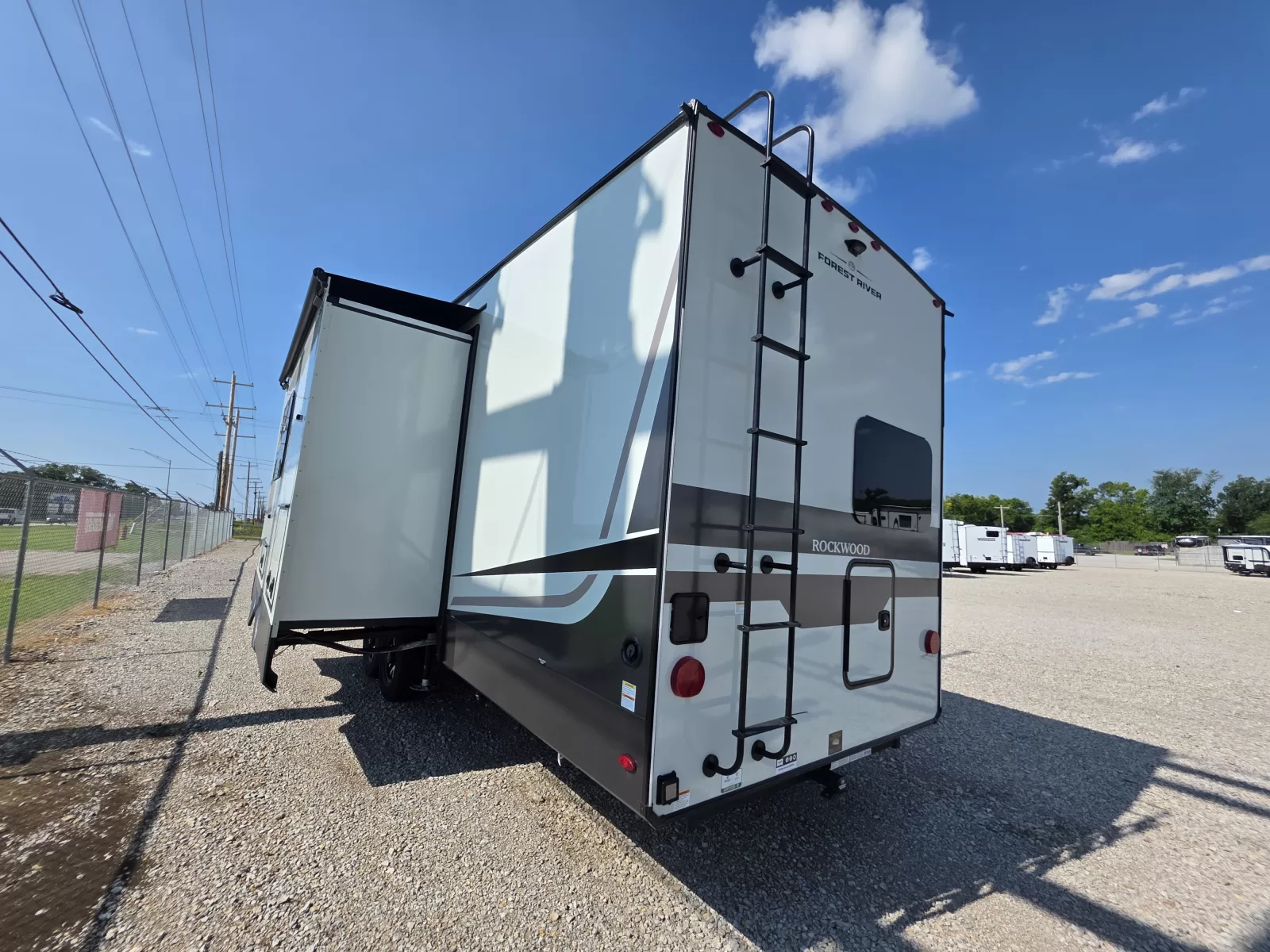 2027 Forest River R374DBH fifth wheel bunkhouse detail available at Bell Camper Sales in Bartlesville, Oklahoma