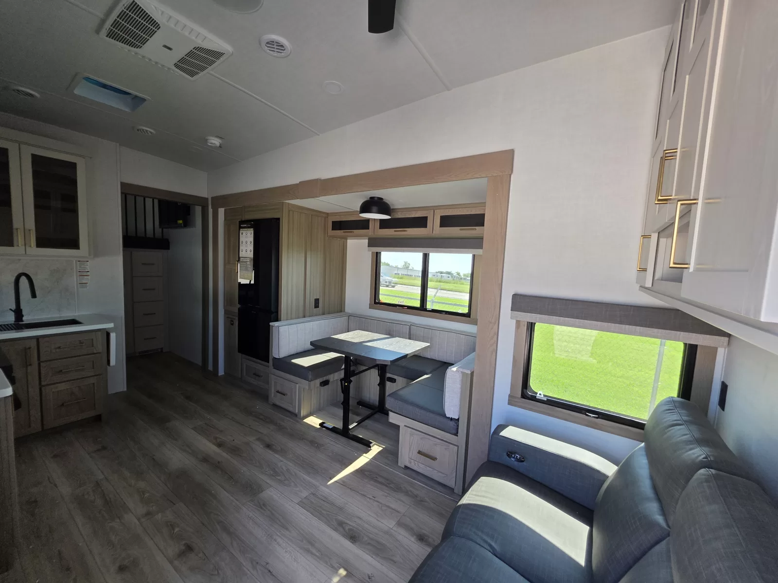 2027 Forest River R374DBH fifth wheel sleeping quarters available at Bell Camper Sales in Bartlesville, Oklahoma