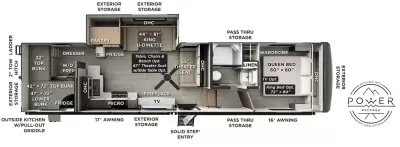 New 2027 Forest River RV Rockwood Signature 374DBH — photo 2