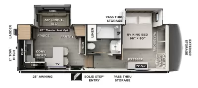 New 2027 Forest River RV Rockwood Signature 281SRK — photo 2
