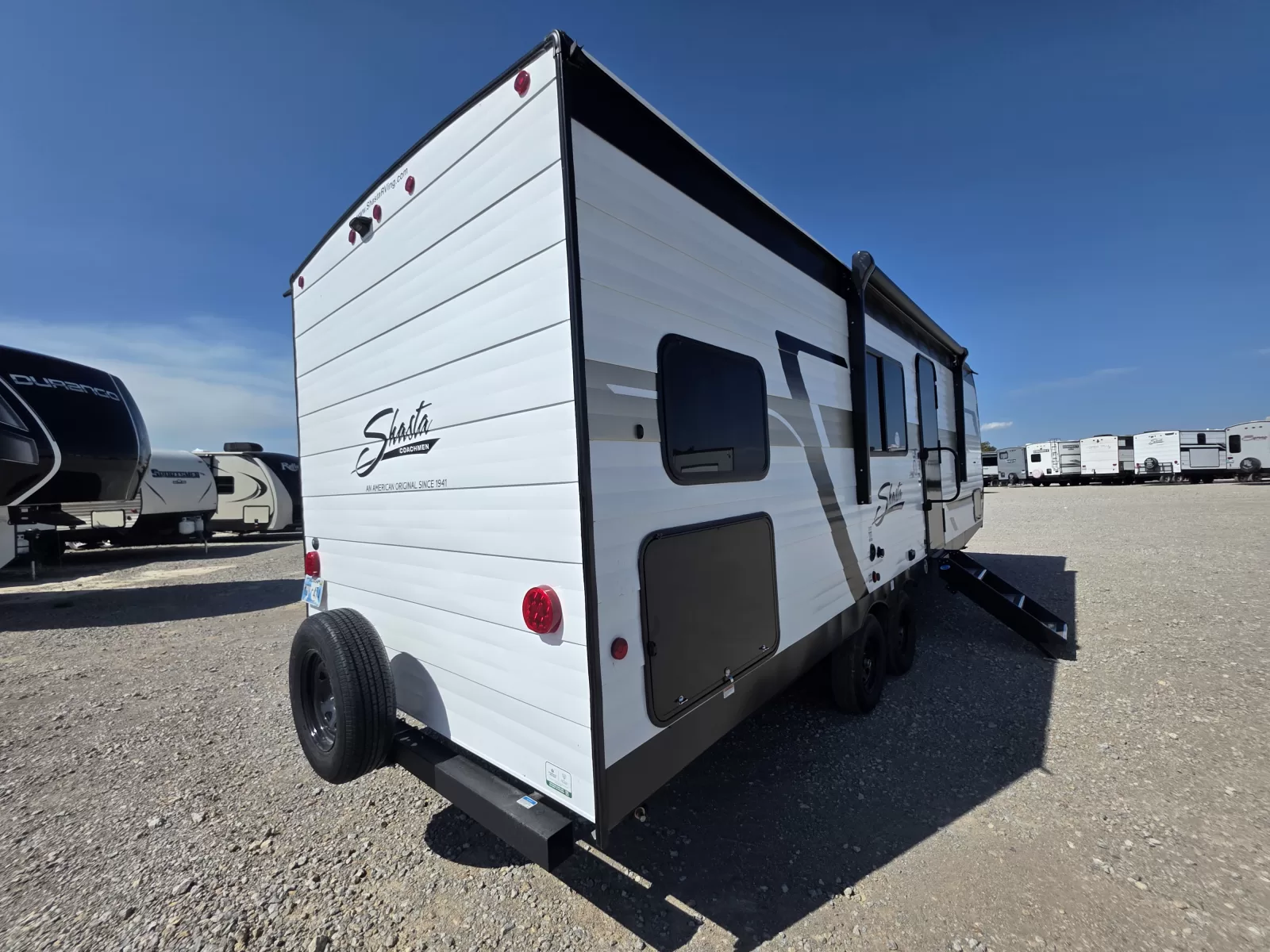 2027 Shasta Oasis 525RS B2 travel trailer bathroom available at Bell Camper Sales in Bartlesville, Oklahoma