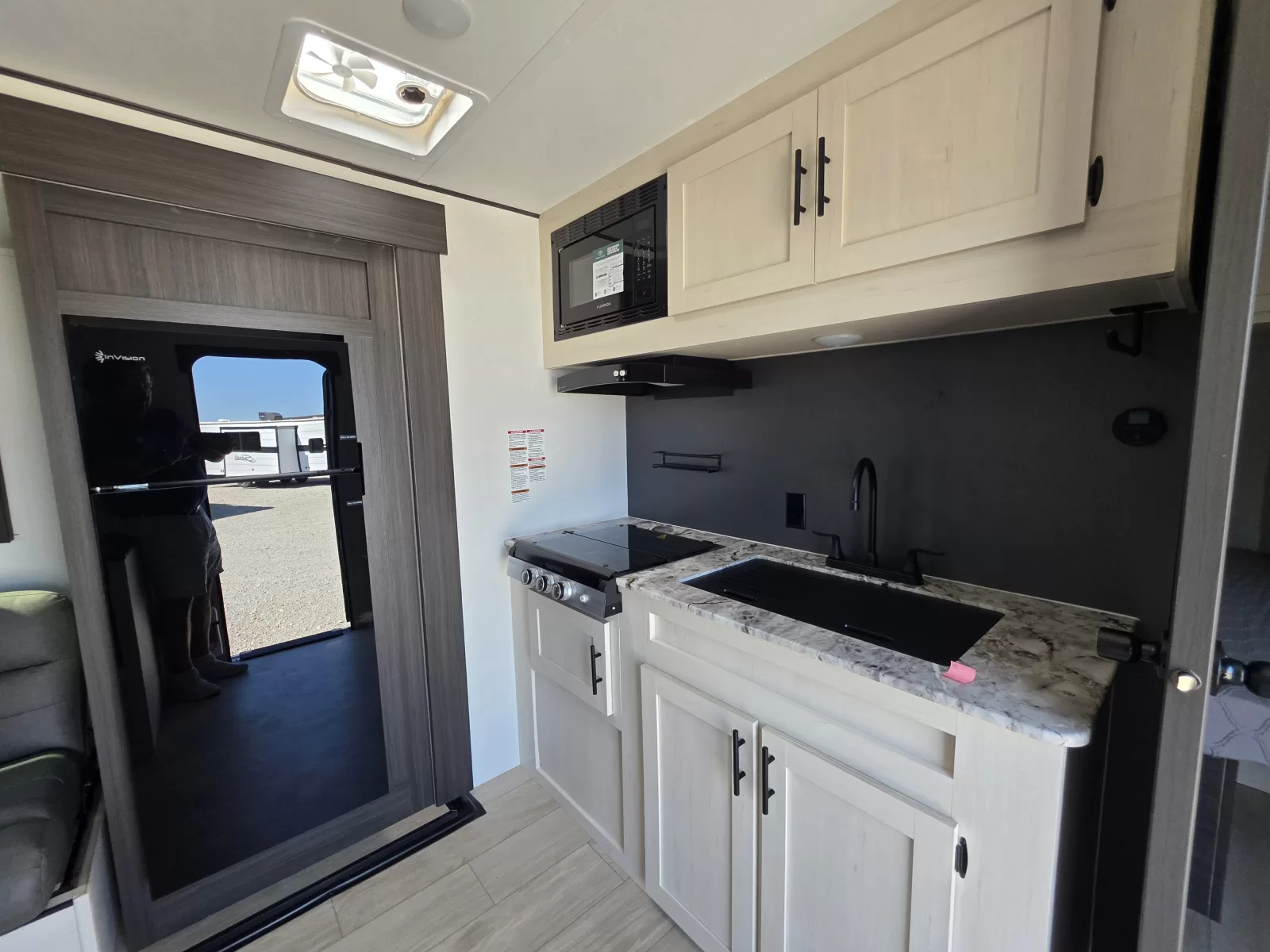 2027 Shasta Oasis 525RS B2 travel trailer appliances detail view available at Bell Camper Sales in Bartlesville, Oklahoma