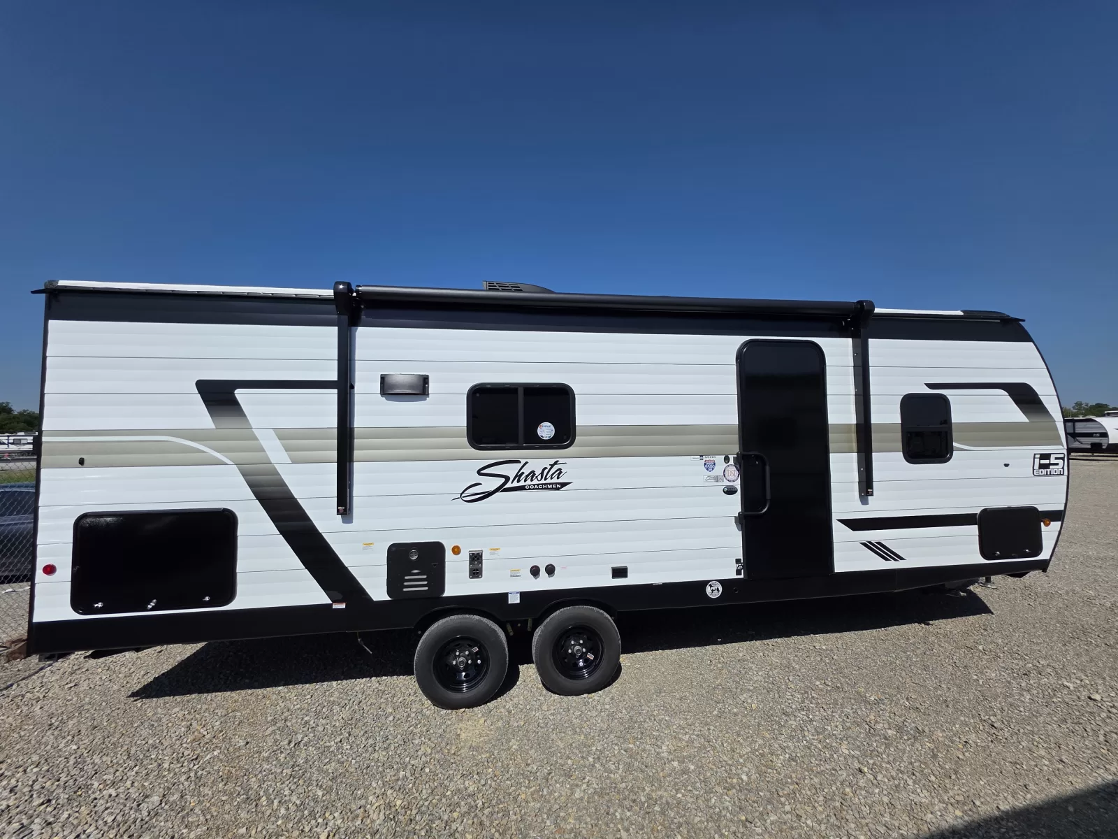 2027 Shasta Oasis 526RBS C1 travel trailer kitchen and dining area available at Bell Camper Sales in Bartlesville, Oklahoma