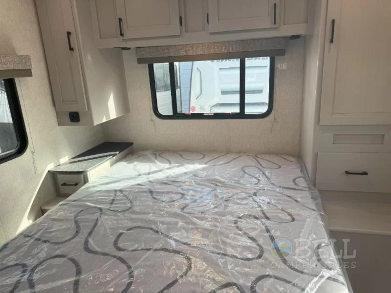 2024 Coachmen Freelander 27QB Class C motorhome specifications view at Bell Camper Sales in Bartlesville, Oklahoma